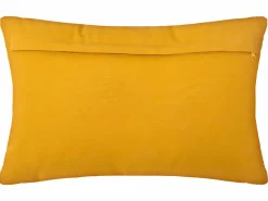 Atmosphera Cojín Otto Algodón (50 x 30 cm) Mostaza Discount