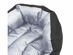 Clicnbuy Cojín para perro reversible y lavable y negro 65x50x20 cm Gris Online
