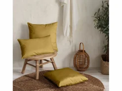 Cojín rectangular 30x50cm terciopelo verde anís NAURU - SACASA Verde claro Clearance