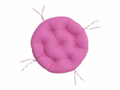 Cojín redondo tela Oxford Ø 60x11 cm ES525575 Rosa Online
