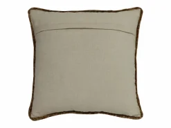 OZAIA Cojín trenzado 100% jute - 60 x 60 cm - Natural - ZAMBAI Color natural claro Discount