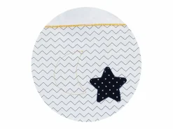 Sauthon Colcha blanca de algodón para cuna Blanco Sale
