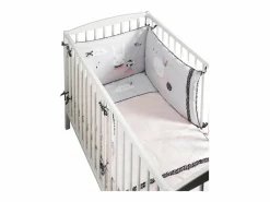 Sauthon Colcha de algodón para cuna Rosa Sale
