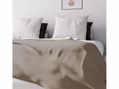 Colcha 220x240 cm ADELE taupe^Soleil d'ocre Discount