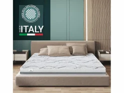 The White Stone Colchón King Size 180x200 Premium Quality | Memory Ortopédico | Altura 16 cm | Made in Italy Online