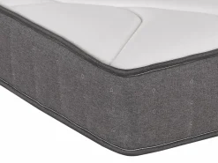 Ysmée Colchón 140 x 200 cm de muelles ensacados y viscoelástico de 23 cm - BABYLONE Blanco Outlet