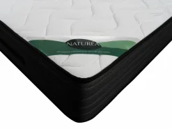 NATUREA Colchón Espuma|Colchones - 160X200Cm|Colchón 160 x 200 cm espuma y funda de bambú gruesor 25cm - BERENDI de