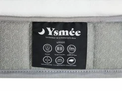 Ysmée Colchón 140 x 190 cm muelles ensacado + memoria viscoelástica, grosor 21cm - VITOGO de YSMÉE Blanco Hot