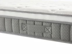 Ysmée Colchón 140 x 190 cm muelles ensacado + memoria viscoelástica, grosor 21cm - VITOGO de YSMÉE Blanco Hot