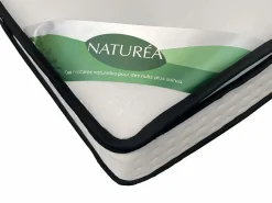Colchón 160 x 200 cm Queen size muelles ensacados 7 zonas + espuma de confort - TAREVO de^NATUREA Outlet