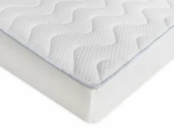 Ysmée Colchón acordeón gran confort 140x190 cm PARTY de Blanco Outlet