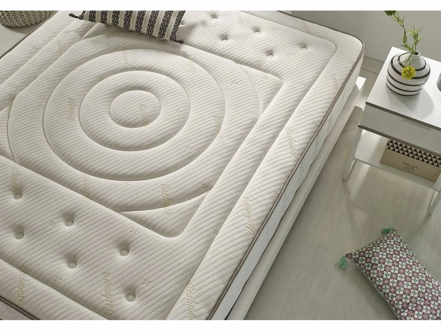 Moonia Colchones - 180X200Cm|Colchón Cashmere Premier Gel, 27 - 180x200 cm