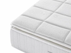 Ysmée Colchón de 160 x 200 cm de nano muelles ensacados memoria forma de 32 cm de grosor - IPOH de YSMÉE Blanco Hot