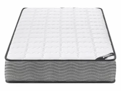Ysmée Colchón de 90 x 190 cm muelles ensacados y tejido de aloe vera de 19 cm de grosor - KIJAL II de YSMÉE Blanco Clearance