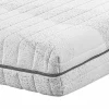 RELAX Colchón de látex 100% Essential 21 cm articulable y adaptable-90x190-Blanco Discount