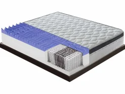 Colchón de muelles ensacados y viscoelástico - 13 zonas de confort - 27 cm de altura 90x190^I Love Sleep Outlet