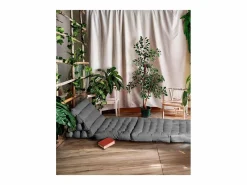 Happy Garden Colchón de suelo modular individual de poliuretano oscuro - SACASA Gris