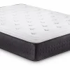 Colchones - 180X200Cm|Colchón Eco Prince núcleo muelle ensacado Maxi Pocket 17 blanco 180x200 cm