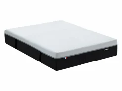 Ysmée Colchón híbrido 140 x 190 cm con Muelles ensacados + Espuma viscoelástica - SLOMAS de Blanco Discount