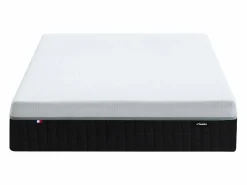 Ysmée Colchón híbrido 140 x 190 cm con Muelles ensacados + Espuma viscoelástica - SLOMAS de Blanco Discount