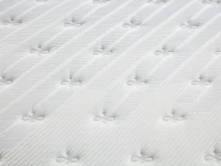 Palacio Colchón híbrido 140 x 190 cm muelles ensacados 7 zonas + viscoelástica y látex - MALAO de Blanco Hot