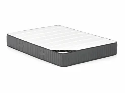 Palacio Colchón híbrido muelles espuma 24 cm AUDACE 140x190 cm Blanco Outlet
