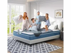DripeX Colchones - 160X200Cm|Colchón Híbrido 160x200cm - esp.27cm - muelles ensacados 7 zonas - hipoaalergénico - transpirable - Medio-Firme