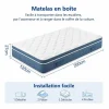 DripeX Colchón Híbrido 120x200cm - esp.27cm - muelles ensacados 7 zonas - hipoaalergénico - transpirable - Medio-Firme Sale