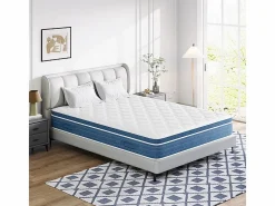 DripeX Colchón Híbrido 120x200cm - esp.27cm - muelles ensacados 7 zonas - hipoaalergénico - transpirable - Medio-Firme Sale