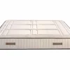 Colchón Hr Cotton Nature con visco 27 cm extra firme transpirable-90x190-Multicolor-28cm New