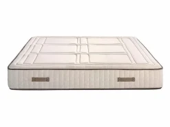 Colchón Hr Cotton Nature con visco 27 cm extra firme transpirable-90x190-Multicolor-28cm New