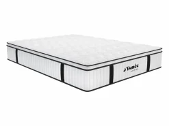 Ysmée Hôtel Colchón ignífugo+cubrecolchón 140x190 cm DELICE de YSMÉE HÔTEL Blanco Discount