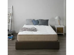 VS Venta-stock Colchón Látex|Colchón Latex Olympe 135x190 cm, 30 cm Altura + 1 cm de Latex de 38 kg/m3 + Firmeza: Media