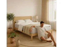 Morfeo Descanso Colchones - 140X190Cm|Colchón Morfeo VisCool 140x190 - Híbrido muelles ensacados y viscoelástica
