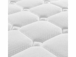 Colchón ortopédico ignífugo de 180 x 200 cm con 4 asas, OEKO-TEX®, 20 cm de grosor, transpirable, 7 zonas de muelles ensacados^DripeX Discount