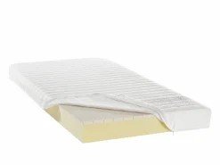 Ysmée Colchón para cama evolutiva hasta 90x190 cm Blanco Hot