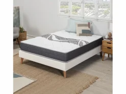 Colchón Sleep Plus Viscoelástico 140x190 cm, 16 cm de Altura, Firmeza Media, Alta Durabilidad^VS Venta-stock Online