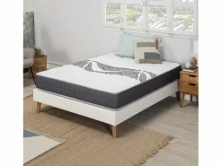 Colchón Sleep Plus Viscoelástico 160x200 cm, 22 cm de Altura, Firmeza Media, Alta Durabilidad^VS Venta-stock Discount