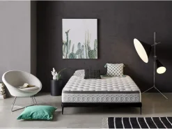 Colchón Visco Luxury Crystal Premium 150x200 Altura 28 cm ±2^Eccox Hot