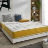 Eccox Colchón Relax|Colchón Visco 150x200 Luxury Elite Gold H30 Firmeza Media - Alta