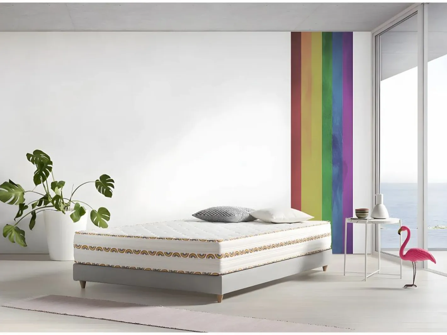 Eccox Colchón Viscoelástico Luxury World Pride 150x200cm Altura 29cm +/-2. Online