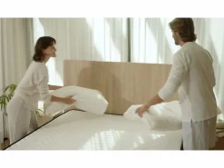 Colchón Viscoelástico 135x190 altura:21cm Mulhacén DualSense Blanco - Nalui^ Hot