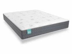 Colchones - 90X190Cm|Colchón Viscoelástico 90x190 altura:21cm Mulhacén DualSense Blanco - Nalui