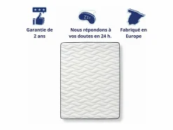 Colchón Viscoelástico 160x200 Especial Cama Principal, Todos los Tamaños | Altura 30cm^Dagostino Home Outlet