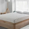Shaula Colchón 90X190 | Látex Natural 100% – 20 cm Altura, Firmeza Media (3/5) | Núcleo Ecológico con Funda de Algodón y Lino Hot