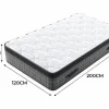 DripeX Colchón Muelles Ensacados|Colchón 120x200cm anti-fuego muelles ensacados - esp.25cm - soporte ergonómico 7 zonas - transpirable - silencioso