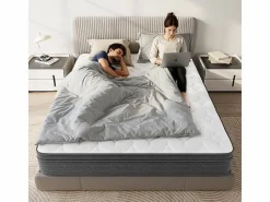 DripeX Colchón Muelles Ensacados|Colchón 120x200cm muelles ensacados - esp.25cm - soporte 7 zonas - con asa - Hipoaalergénico