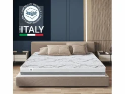 The White Stone Colchón 90x190espuma viscoelástica | Premium Quality |Ortopédico | Altura 22 cm | Made in Italy Clearance