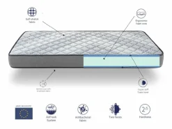 Colchon 90x190 NIDRA Altura16 CM espuma HR Firmeza media^ Discount
