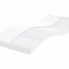 Colchones de espuma 2 uds 7 zonas dureza 20ILD blanco 90x190 cm ES257823 Clearance